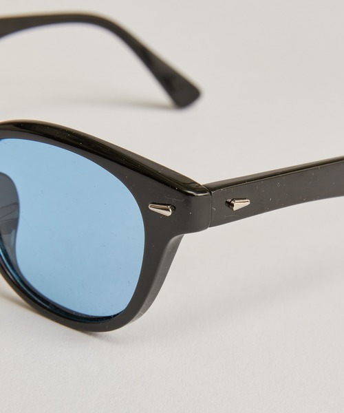 Lui's（ルイス）の「ウェリントンタイプ＃2 / カラーレンズサングラス（サングラス・メンズ・ブルー/ライトグレー・FREE）」の7枚目の写真