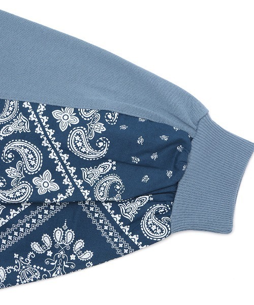 チチカカ（チチカカ）の「バンダナプリントコンビプルオーバー（Tシャツ/カットソー・レディース・ネイビー/ベージュ/チャコールグレー・FREE）」の14枚目の写真