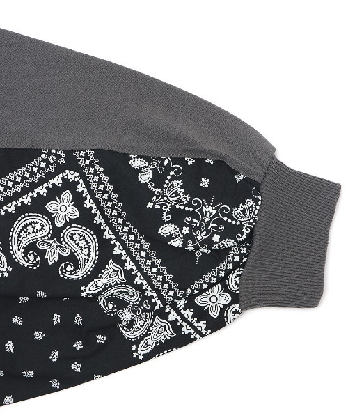 チチカカ（チチカカ）の「バンダナプリントコンビプルオーバー（Tシャツ/カットソー・レディース・ネイビー/ベージュ/チャコールグレー・FREE）」の12枚目の写真