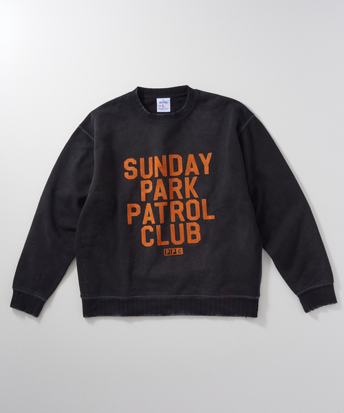 JOURNAL STANDARD relume(ジャーナルスタンダード レリューム)の「【MR.CLOSET / ミスタークローゼット】 プリントスウェット(スウェット・メンズ・ブラック/ネイビー/イエロー/グリーン/アイボリー/ブラック系その他・MEDIUM/LARGE)」の3枚目の写真