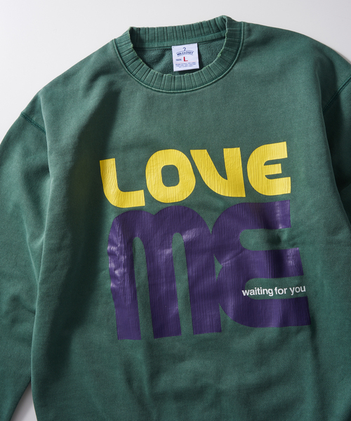 JOURNAL STANDARD relume(ジャーナルスタンダード レリューム)の「【MR.CLOSET / ミスタークローゼット】 プリントスウェット(スウェット・メンズ・ブラック/ネイビー/イエロー/グリーン/アイボリー/ブラック系その他・MEDIUM/LARGE)」の4枚目の写真