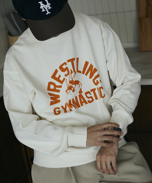 JOURNAL STANDARD relume(ジャーナルスタンダード レリューム)の「【MR.CLOSET / ミスタークローゼット】 プリントスウェット(スウェット・メンズ・ブラック/ネイビー/イエロー/グリーン/アイボリー/ブラック系その他・MEDIUM/LARGE)」の2枚目の写真