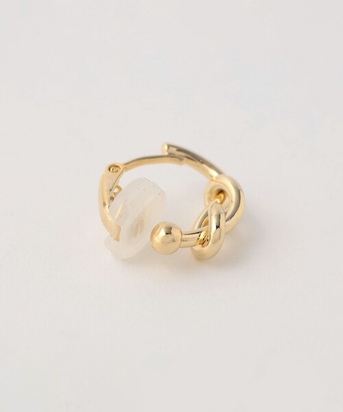 BEAUTY&YOUTH UNITED ARROWS（ビューティーアンドユースユナイテッドアローズ）の「メタル タイ クリップ イヤリング（イヤリング・レディース・ゴールド/シルバー・FREE）」の7枚目の写真