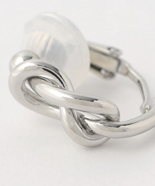 BEAUTY&YOUTH UNITED ARROWS（ビューティーアンドユースユナイテッドアローズ）の「メタル タイ クリップ イヤリング（イヤリング・レディース・ゴールド/シルバー・FREE）」の10枚目の写真