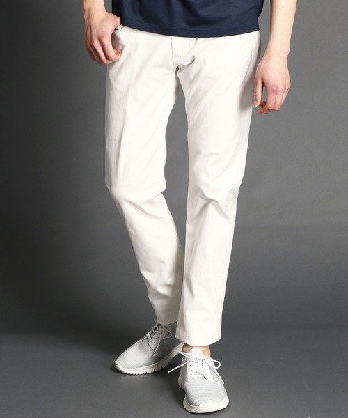 MONSIEUR NICOLE（ムッシュニコル）の「先染めヘリンボンパンツ（その他パンツ・メンズ・ブラック/サックスブルー/ネイビー/ブルー/グレー/ベージュ/ホワイト・X-LARGE/LARGE/MEDIUM/SMALL/XX-LARGE）」の2枚目の写真