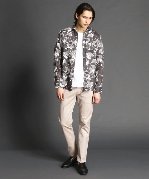 MONSIEUR NICOLE（ムッシュニコル）の「先染めヘリンボンパンツ（その他パンツ・メンズ・ブラック/サックスブルー/ネイビー/ブルー/グレー/ベージュ/ホワイト・X-LARGE/LARGE/MEDIUM/SMALL/XX-LARGE）」の16枚目の写真