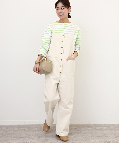 LEMINOR(ルミノール)の「別注【Leminor/ルミノア】*RELUME Loose border Tee:カットソー(Tシャツ/カットソー・レディース・ブルー/ピンク/ブラック/ライトグリーン・FREE)」の17枚目の写真