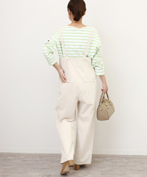 LEMINOR(ルミノール)の「別注【Leminor/ルミノア】*RELUME Loose border Tee:カットソー(Tシャツ/カットソー・レディース・ブルー/ピンク/ブラック/ライトグリーン・FREE)」の21枚目の写真