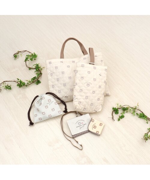 BREEZE（ブリーズ）の「くま 3Pミニタオル（ハンカチ/ハンド