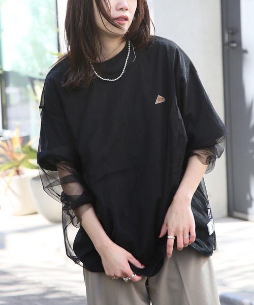 KELTY（ケルティ）の「【KELTY】別注 限定展開 Back Print vintage archive classical LOGO crewneck S/S Tee TYPE-2 ビンテージクラシカルロゴ半袖Tシャツ（Tシャツ/カットソー・レディース・オレンジ/ホワイト/オリーブ/ブラック・L/M/S/XS）」の20枚目の写真