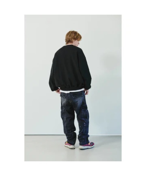 LIBERE（リベーレ）の「LF LOGO CREWNECK SWEAT（Tシャツ/カットソー・メンズ・ブラック/グレー・LARGE/MEDIUM/SMALL）」の6枚目の写真