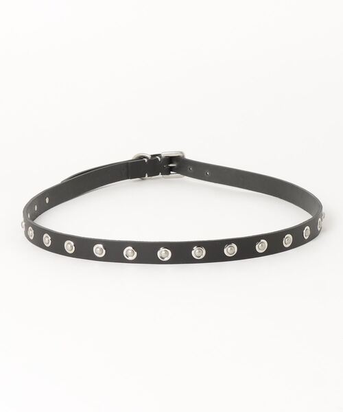 hobo（ホーボー）の「HOBO/ホーボー STUDDED BUCKLE BELT COW LEATHER スタッズカウレザーベルト（ベルト・メンズ・ブラック・ONE SIZE）」の12枚目の写真