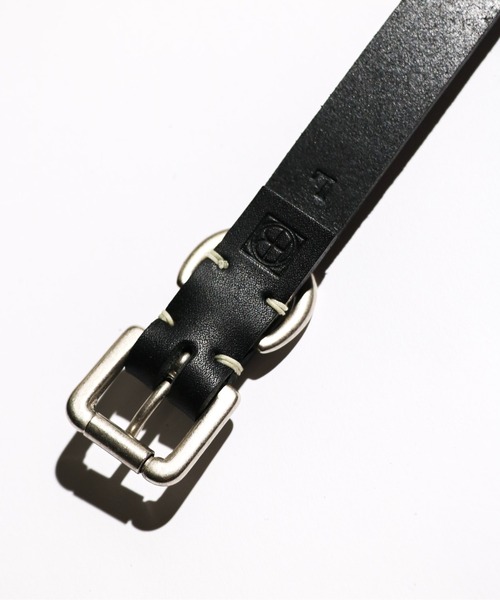 hobo（ホーボー）の「HOBO/ホーボー STUDDED BUCKLE BELT COW LEATHER スタッズカウレザーベルト（ベルト・メンズ・ブラック・ONE SIZE）」の10枚目の写真