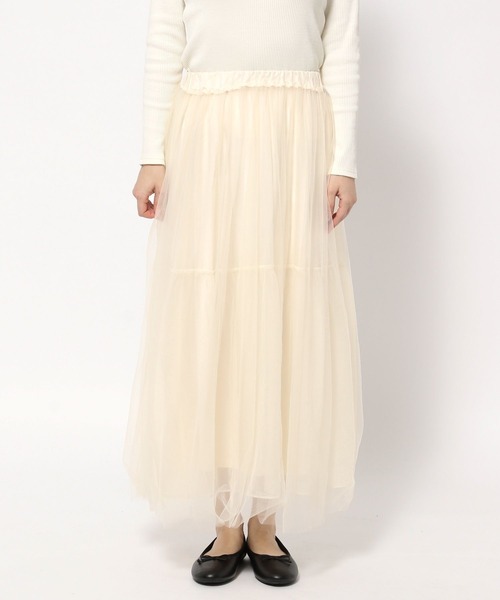 LOWRYS FARM（ローリーズファーム）の「シアーボリュームスカート