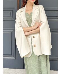 RESEXXY | スリーブ2wayミディジャケット(テーラードジャケット)