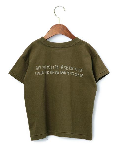 green label relaxing（グリーンレーベルリラクシング）の「「WEB限定」【KIDS】G/C SOUND ビックTシャツ（Tシャツ/カットソー・キッズ・ホワイト/ネイビー/イエロー/オリーブ・100-110cm/120-130cm）」の15枚目の写真