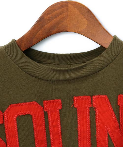 green label relaxing（グリーンレーベルリラクシング）の「「WEB限定」【KIDS】G/C SOUND ビックTシャツ（Tシャツ/カットソー・キッズ・ホワイト/ネイビー/イエロー/オリーブ・100-110cm/120-130cm）」の16枚目の写真