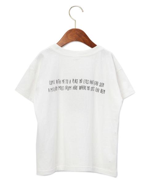 green label relaxing（グリーンレーベルリラクシング）の「「WEB限定」【KIDS】G/C SOUND ビックTシャツ（Tシャツ/カットソー・キッズ・ホワイト/ネイビー/イエロー/オリーブ・100-110cm/120-130cm）」の11枚目の写真