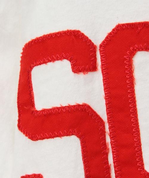 green label relaxing（グリーンレーベルリラクシング）の「「WEB限定」【KIDS】G/C SOUND ビックTシャツ（Tシャツ/カットソー・キッズ・ホワイト/ネイビー/イエロー/オリーブ・100-110cm/120-130cm）」の12枚目の写真