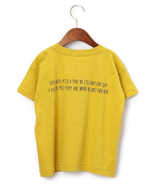 green label relaxing（グリーンレーベルリラクシング）の「「WEB限定」【KIDS】G/C SOUND ビックTシャツ（Tシャツ/カットソー・キッズ・ホワイト/ネイビー/イエロー/オリーブ・100-110cm/120-130cm）」の13枚目の写真