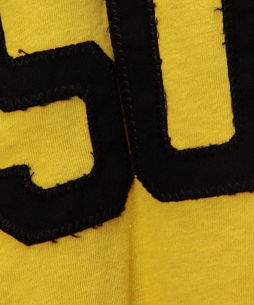 green label relaxing（グリーンレーベルリラクシング）の「「WEB限定」【KIDS】G/C SOUND ビックTシャツ（Tシャツ/カットソー・キッズ・ホワイト/ネイビー/イエロー/オリーブ・100-110cm/120-130cm）」の5枚目の写真