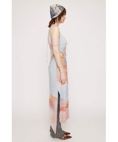 PATCHWORK COLLAGE SLIP DRESS スリップ ドレス SLY（スライ）の「PATCHWORK COLLAGE SLIP DRESS パッチワーク