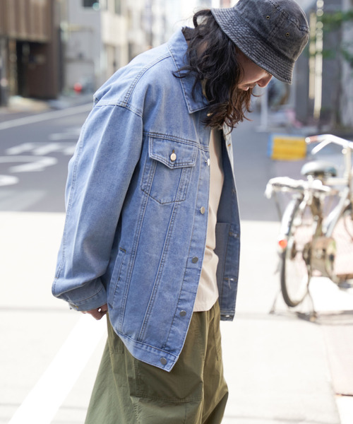 VENCEEXCHANGE（ヴァンスエクスチェンジ）の「デニムジャケット（デニムジャケット・メンズ・ブラック/ブルー・M/L/LL）」の16枚目の写真