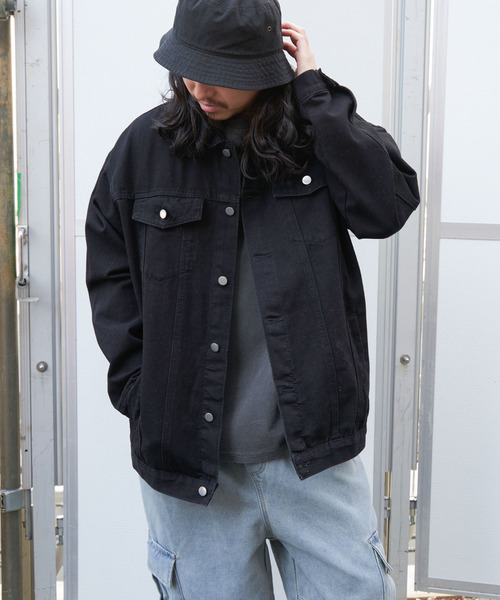 VENCEEXCHANGE（ヴァンスエクスチェンジ）の「デニムジャケット（デニムジャケット・メンズ・ブラック/ブルー・M/L/LL）」の21枚目の写真