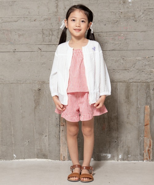 RAGMART（ラグマート）の「ジップアップカーディガン（カーディガン/ボレロ・キッズ・オフホワイト・90cm/80ｃｍ/95cm）」の3枚目の写真