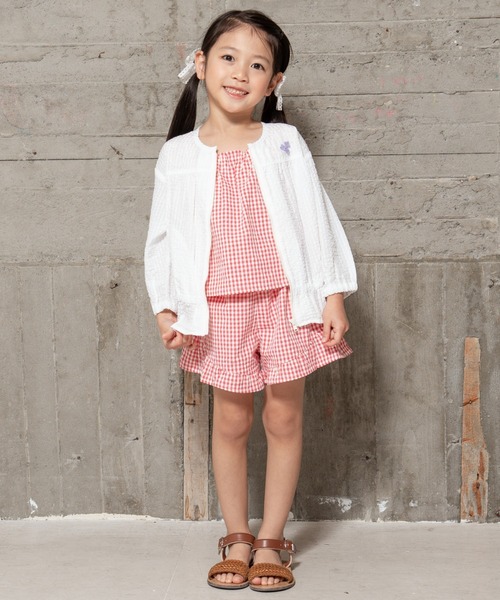 RAGMART（ラグマート）の「ジップアップカーディガン（カーディガン/ボレロ・キッズ・オフホワイト・90cm/80ｃｍ/95cm）」の2枚目の写真