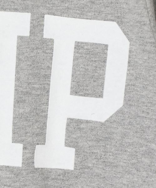 green label relaxing（グリーンレーベルリラクシング）の「【KIDS】オーガニックコットン BHP Tシャツ 7分袖◆（Tシャツ/カットソー・キッズ・オフホワイト/グレー・105/135/115/95/125）」の3枚目の写真