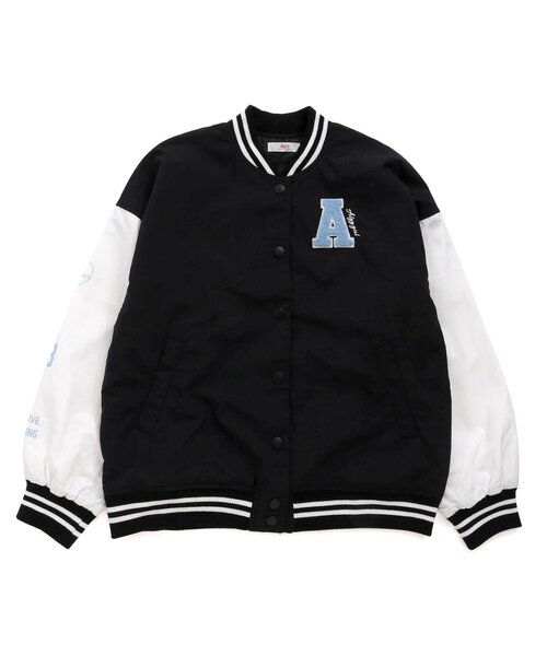 algy(アルジー)の「配色ロゴスタジャン(スタジャン・キッズ・ブラック/サックスブルー/イエロー・XX-SMALL/X-SMALL/MEDIUM/SMALL)」の2枚目の写真