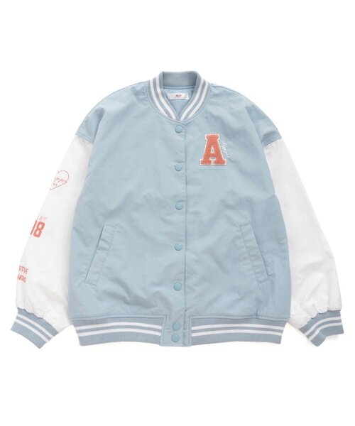 algy(アルジー)の「配色ロゴスタジャン(スタジャン・キッズ・ブラック/サックスブルー/イエロー・XX-SMALL/X-SMALL/MEDIUM/SMALL)」の6枚目の写真