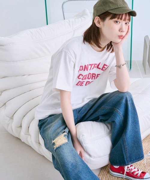 unclip（アンクリップ）の「アソートデザインTシャツ（Tシャツ/カットソー・レディース・ホワイト系その他2/ホワイト系その他3/ホワイト系その他・LARGE/MEDIUM）」の20枚目の写真