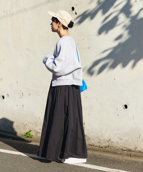 FREAK'S STORE（フリークスストア）の「WEB限定　インド ボイル ボリュームスカート（スカート・レディース・ブラック/ブルー/ピンク/グリーン/ホワイト/モカ/オレンジ/ラベンダー・SMALL/MEDIUM）」の19枚目の写真