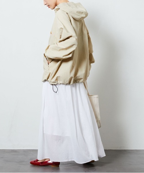 FREAK'S STORE（フリークスストア）の「WEB限定　インド ボイル ボリュームスカート（スカート・レディース・ブラック/ブルー/ピンク/グリーン/ホワイト/モカ/オレンジ/ラベンダー・SMALL/MEDIUM）」の9枚目の写真