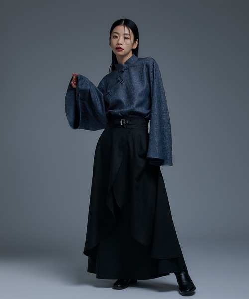 Ellno de Mavie（エルノデメヴィ）の「フレアスリーブジャガード 