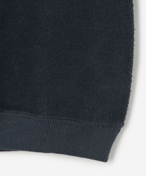 Bshop（ビショップ）の「Sunray SPIRIT | コットン クルーネックスウェット WOMEN（スウェット・レディース・オフホワイト/ネイビー・2）」の7枚目の写真