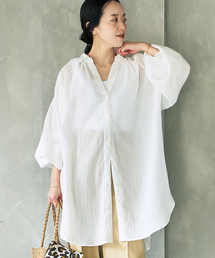 Crepe Long シャツ
