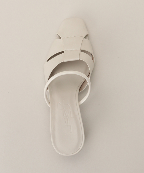 LE TALON(ルタロン)の「5.5cmグルカストラップミュールサンダル(サンダル・レディース・キャメル/アイボリー/ブラック系その他・LARGE/MEDIUM/SMALL/X-LARGE)」の11枚目の写真