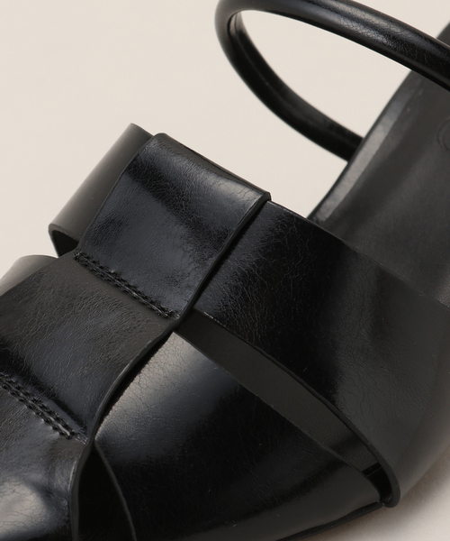 LE TALON(ルタロン)の「5.5cmグルカストラップミュールサンダル(サンダル・レディース・キャメル/アイボリー/ブラック系その他・LARGE/MEDIUM/SMALL/X-LARGE)」の13枚目の写真