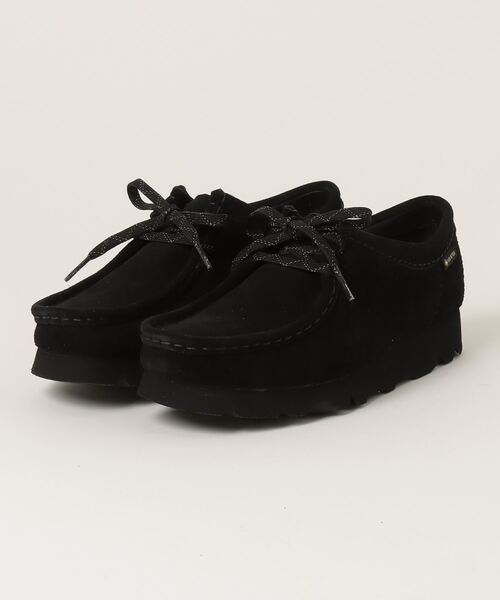 Clarks(クラークス)の「Clarks/クラークス/Wallabee GTX/ワラビー ゴアテックス(ブーツ・レディース・ブラック・4/4.5/5.5)」の1枚目の写真