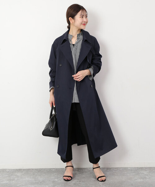 SLOBE IENA(スローブイエナ)の「タックカラーボリュームスリーブブラウス(シャツ/ブラウス・レディース・ブラック系その他/ホワイト/ブルー系その他/ピンク系その他・FREE)」の10枚目の写真