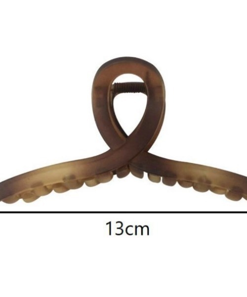 E&C closet…（イーアンドシークローゼット）の「マットカラーヘアクリップ（バレッタ/ヘアクリップ・レディース・ブラック/ブラウン・FREE）」の13枚目の写真