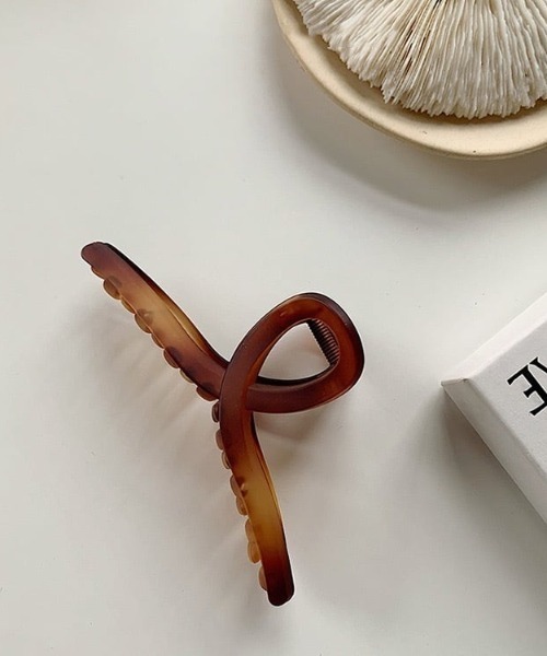 E&C closet…（イーアンドシークローゼット）の「マットカラーヘアクリップ（バレッタ/ヘアクリップ・レディース・ブラック/ブラウン・FREE）」の14枚目の写真