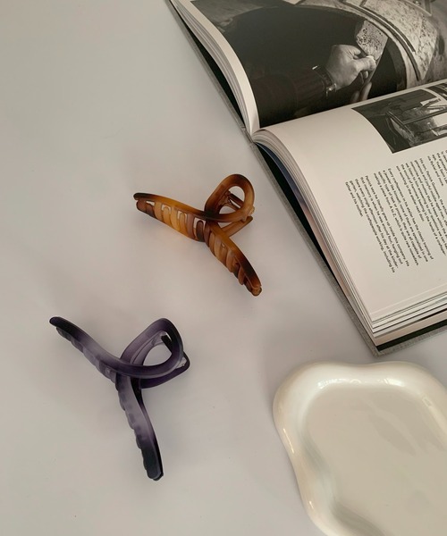 E&C closet…（イーアンドシークローゼット）の「マットカラーヘアクリップ（バレッタ/ヘアクリップ・レディース・ブラック/ブラウン・FREE）」の19枚目の写真