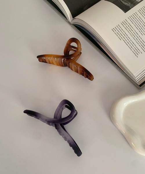 E&C closet…（イーアンドシークローゼット）の「マットカラーヘアクリップ（バレッタ/ヘアクリップ・レディース・ブラック/ブラウン・FREE）」の21枚目の写真