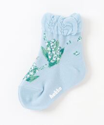 hakka baby（ハッカベビー）の「[ベビー]スズランストロベリー（いちご）柄ソックス（ソックス/靴下）」