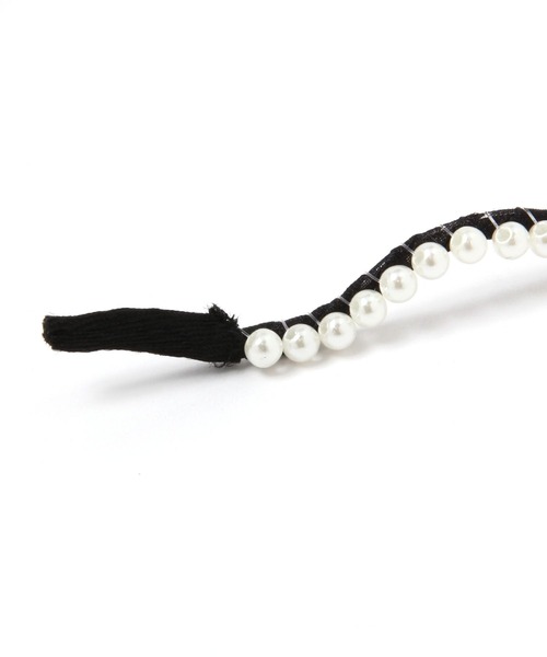 LAKOLE（ラコレ）の「ウェーブパールカチューシャ / 109791（カチューシャ・レディース・ホワイト・FREE）」の4枚目の写真