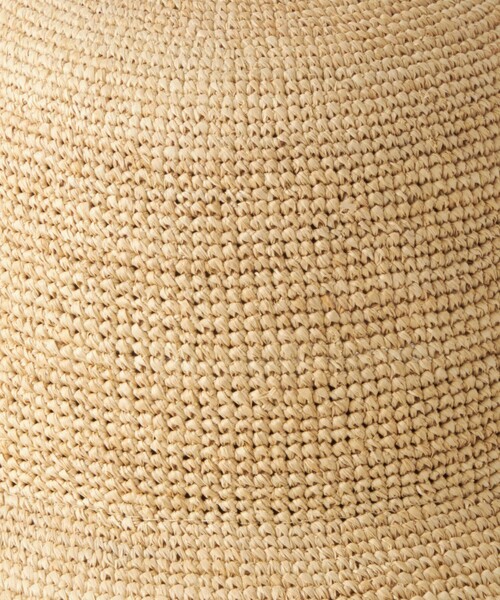 green label relaxing(グリーンレーベルリラクシング)の「ワイドブリムラフィア ハット(ハット・レディース・ナチュラル・FREE)」の10枚目の写真